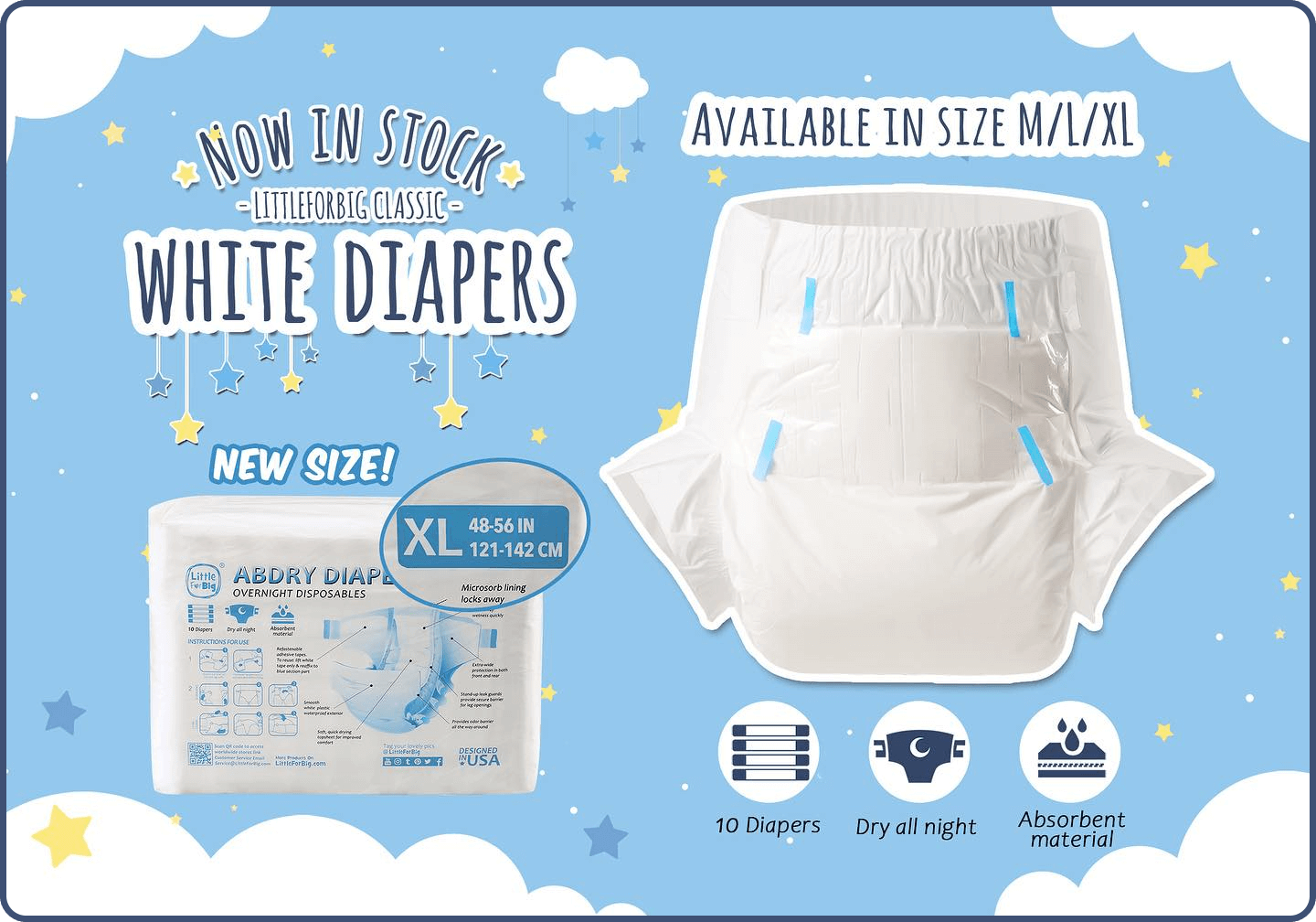 White Diaper