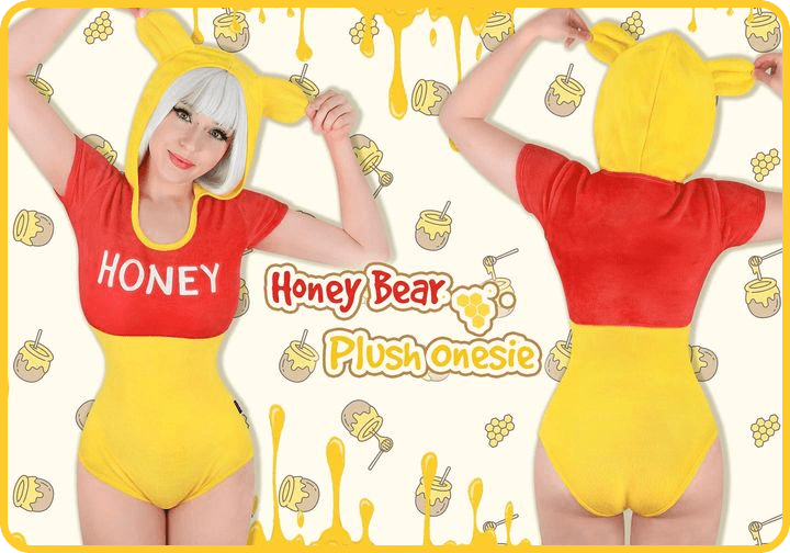 Honey Bear Plus Onesie