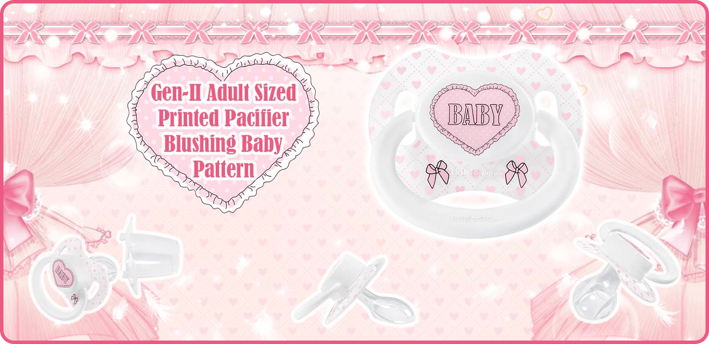 Blushing Baby Pacifiers